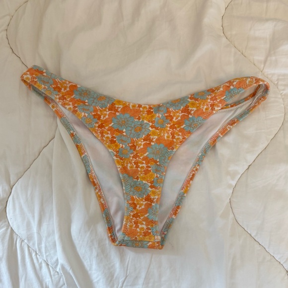 ASOS Rhythm bikini set in apricot floral - Picture 11 of 13